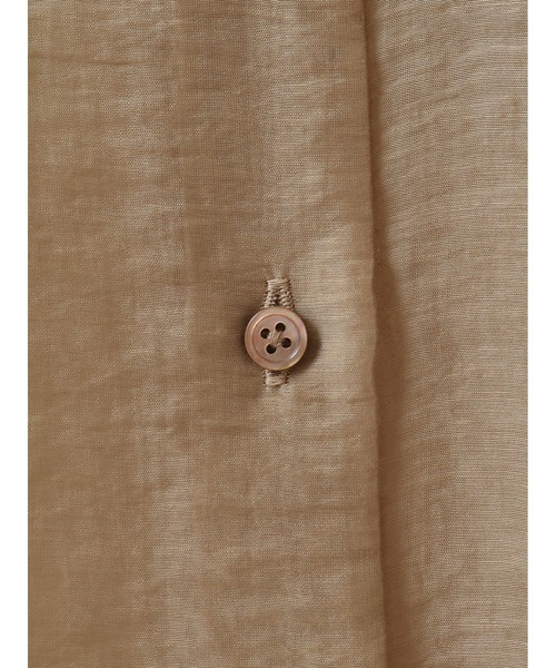 enchainement（アンシェヌマン）の「Basic Sheer Shirts（シャツ/ブラウス・レディース・ベージュ/グレー/ボルドー・フリー）」の7枚目の写真