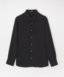 LOVELESS | サテンリボンタイ シャツ(シャツ/ブラウス)