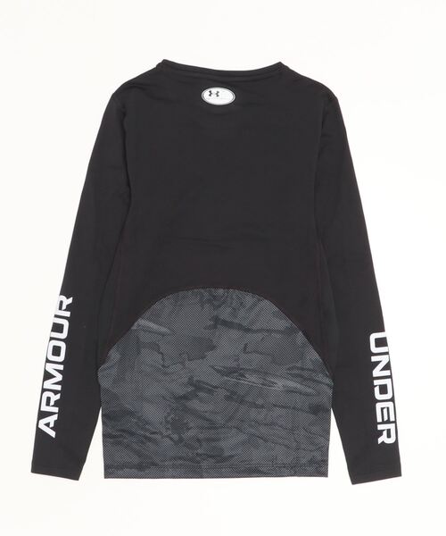 UNDER ARMOUR(アンダーアーマー)の「UAコールドギアアーマー クルー ノベルティ シャツ(トレーニング/メンズ)(Tシャツ/カットソー・メンズ・グレー/ブラック/ダークグリーン/ネイビー・M/XXL/L/3XL/XL/S)」の8枚目の写真