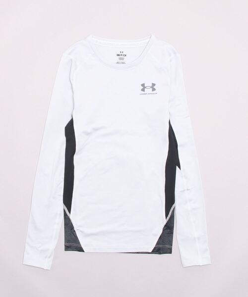 UNDER ARMOUR(アンダーアーマー)の「UAコールドギアアーマー クルー ノベルティ シャツ(トレーニング/メンズ)(Tシャツ/カットソー・メンズ・グレー/ブラック/ダークグリーン/ネイビー・M/XXL/L/3XL/XL/S)」の12枚目の写真