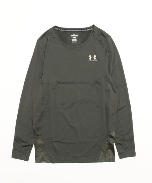 UNDER ARMOUR(アンダーアーマー)の「UAコールドギアアーマー クルー ノベルティ シャツ(トレーニング/メンズ)(Tシャツ/カットソー・メンズ・グレー/ブラック/ダークグリーン/ネイビー・M/XXL/L/3XL/XL/S)」の11枚目の写真