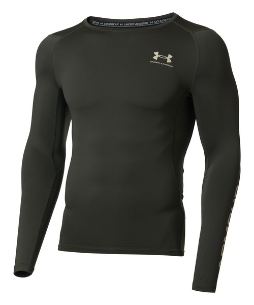 UNDER ARMOUR(アンダーアーマー)の「UAコールドギアアーマー クルー ノベルティ シャツ(トレーニング/メンズ)(Tシャツ/カットソー・メンズ・グレー/ブラック/ダークグリーン/ネイビー・M/XXL/L/3XL/XL/S)」の20枚目の写真