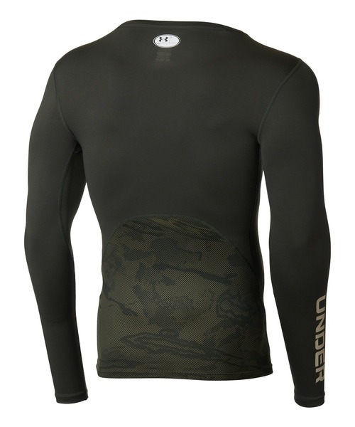 UNDER ARMOUR(アンダーアーマー)の「UAコールドギアアーマー クルー ノベルティ シャツ(トレーニング/メンズ)(Tシャツ/カットソー・メンズ・グレー/ブラック/ダークグリーン/ネイビー・M/XXL/L/3XL/XL/S)」の19枚目の写真