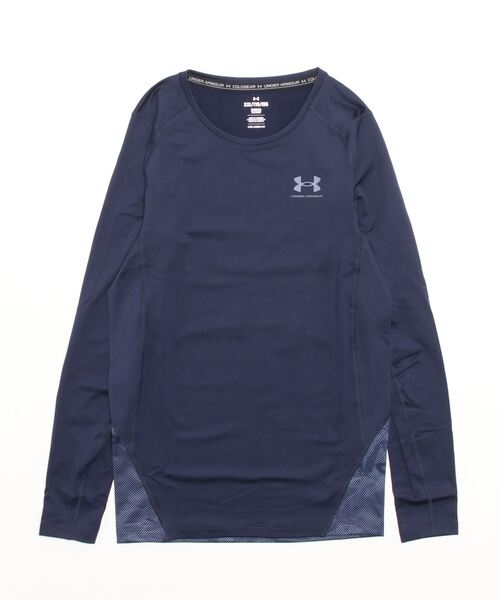 UNDER ARMOUR(アンダーアーマー)の「UAコールドギアアーマー クルー ノベルティ シャツ(トレーニング/メンズ)(Tシャツ/カットソー・メンズ・グレー/ブラック/ダークグリーン/ネイビー・M/XXL/L/3XL/XL/S)」の10枚目の写真