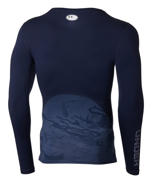 UNDER ARMOUR(アンダーアーマー)の「UAコールドギアアーマー クルー ノベルティ シャツ(トレーニング/メンズ)(Tシャツ/カットソー・メンズ・グレー/ブラック/ダークグリーン/ネイビー・M/XXL/L/3XL/XL/S)」の14枚目の写真