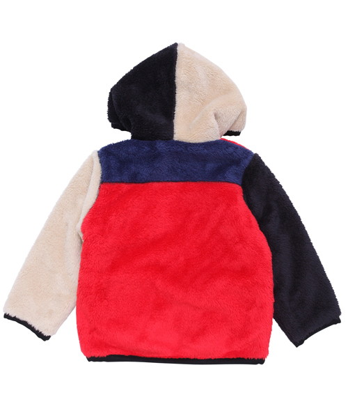 X-girl Stages(エックスガールステージス)の「【VERY11月号掲載】FLUFFY REVERSIBLE JACKET(12M~3T)(ブルゾン・キッズ・マルチ/ベージュ/ネイビー・12M/2T/3T)」の11枚目の写真