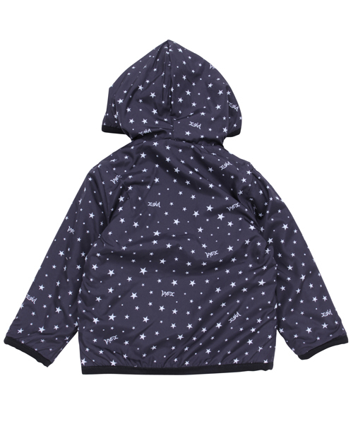 X-girl Stages(エックスガールステージス)の「【VERY11月号掲載】FLUFFY REVERSIBLE JACKET(12M~3T)(ブルゾン・キッズ・マルチ/ベージュ/ネイビー・12M/2T/3T)」の12枚目の写真