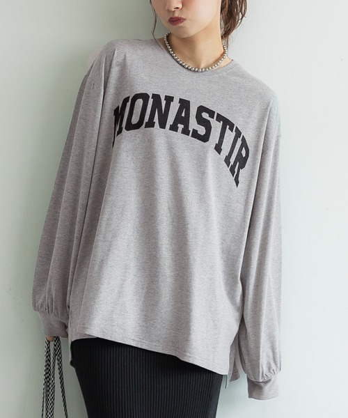 coca(coca)(コカ)の「ルーズシルエットアソートプリントTee(Tシャツ/カットソー・レディース・ホワイト/ブラック/ベージュ/グレー・M/L)」の3枚目の写真
