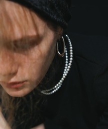 IRIS47 | 【IRIS 47】ivy hoop earring(イヤリング)