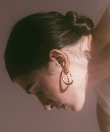 IRIS47(イリスフォーセブン)の【IRIS 47】ivy hoop earring INO14(イヤリング)