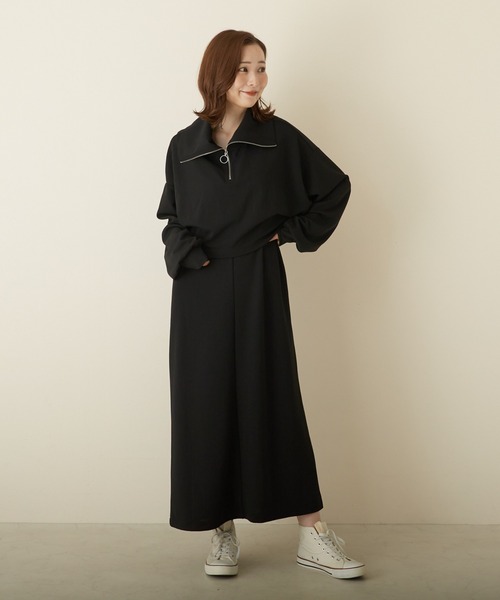 【セール】【papaver】ジョーゼットポンチセットアップ（セットアップ）｜PAPAVER（パパヴェル） 5,415円