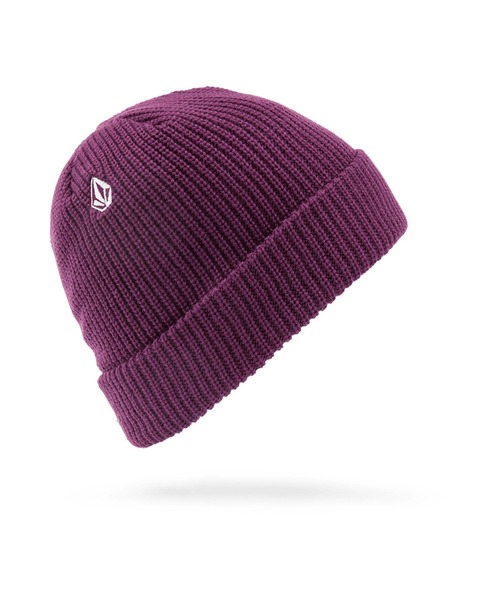 VOLCOM(ボルコム)の「【VOLCOM】FULL STONE BEANIE(ニットキャップ/ビーニー・メンズ・ブラック/パープル/ネイビー/モカ/ブラック系/ブルー系/オレンジ系・O/S)」の1枚目の写真