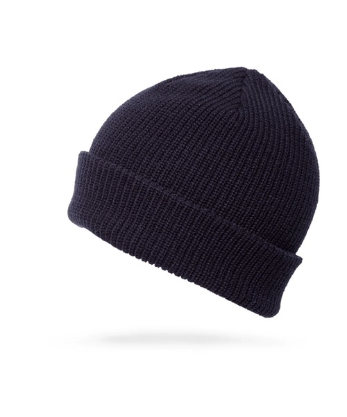 VOLCOM(ボルコム)の「【VOLCOM】FULL STONE BEANIE(ニットキャップ/ビーニー・メンズ・ブラック/パープル/ネイビー/モカ/ブラック系/ブルー系/オレンジ系・O/S)」の13枚目の写真