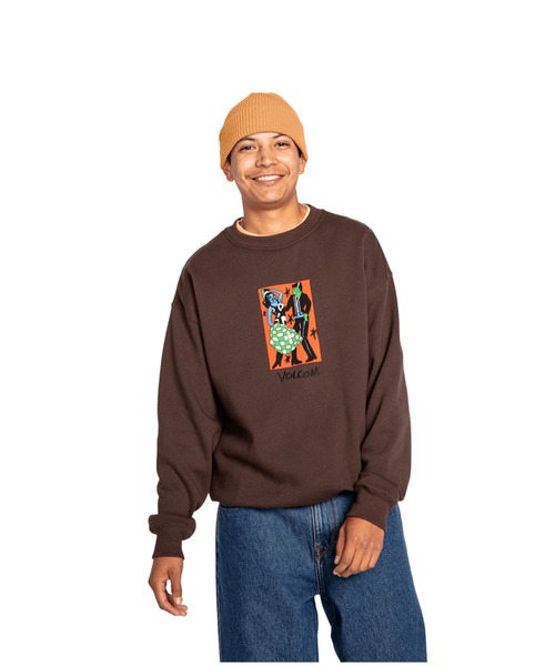 VOLCOM(ボルコム)の「【VOLCOM】FULL STONE BEANIE(ニットキャップ/ビーニー・メンズ・ブラック/パープル/ネイビー/モカ/ブラック系/ブルー系/オレンジ系・O/S)」の17枚目の写真