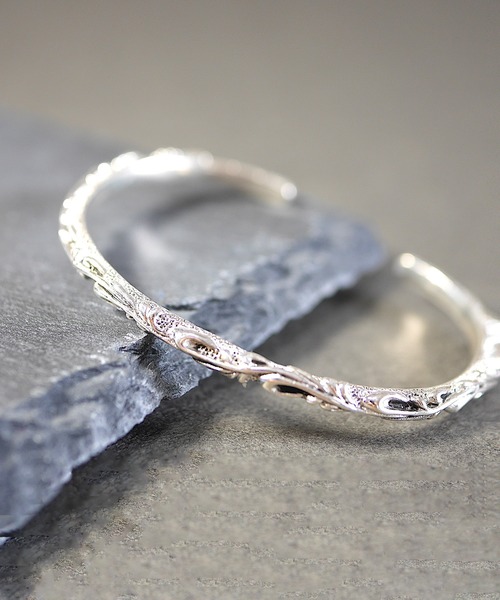 8(eight)(エイト)の「silver925 インディアン バングル(バングル/リストバンド・メンズ・A/B・FREE)」の2枚目の写真