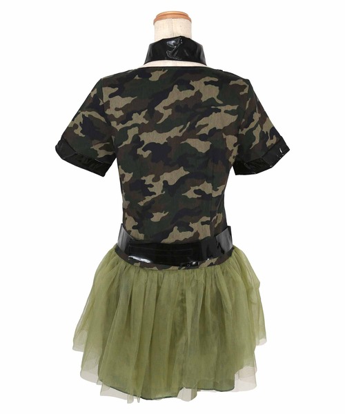 お買い得♡お揃い　カメリア柄と黒色ファー　シンプルくるみボタン　3個セット POD003-CSL_04-1.jpg