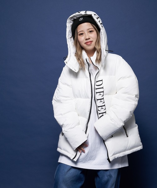 JACKROSE(ジャックローズ)の「JE-撥水.ロゴプリント-JKT(ダウンジャケット/コート・メンズ・ホワイト/ブラック・M/L)」の5枚目の写真