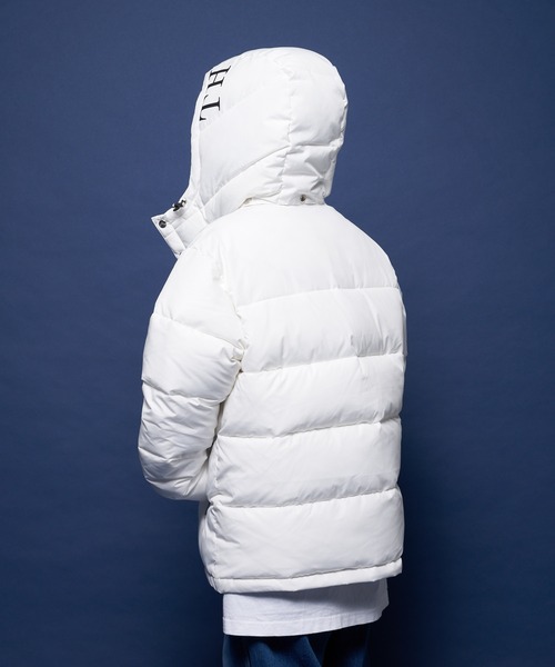 JACKROSE(ジャックローズ)の「JE-撥水.ロゴプリント-JKT(ダウンジャケット/コート・メンズ・ホワイト/ブラック・M/L)」の9枚目の写真
