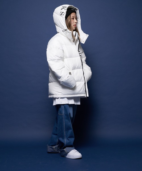 JACKROSE(ジャックローズ)の「JE-撥水.ロゴプリント-JKT(ダウンジャケット/コート・メンズ・ホワイト/ブラック・M/L)」の21枚目の写真