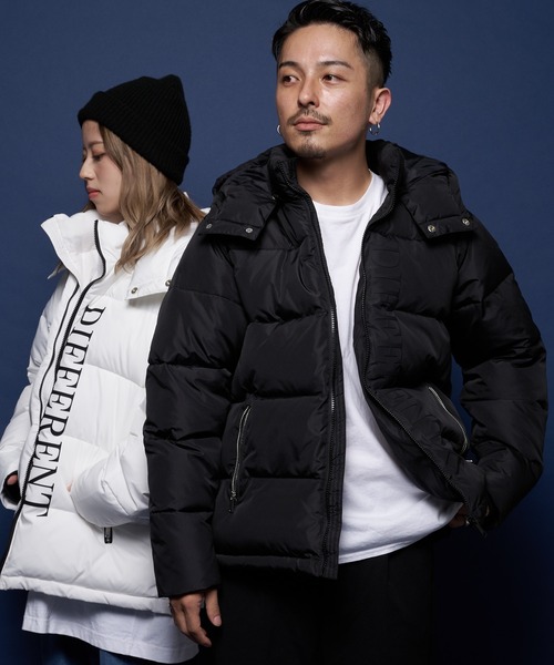 JACKROSE(ジャックローズ)の「JE-撥水.ロゴプリント-JKT(ダウンジャケット/コート・メンズ・ホワイト/ブラック・M/L)」の14枚目の写真