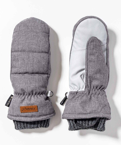 phenix(フェニックス)の「Phenix(フェニックス)【WOMENS】Phenix GORE WOMANS MITTEN(手袋・レディース・グレー/ブルー/ブラック・L/M/S)」の1枚目の写真