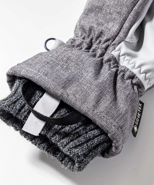 phenix(フェニックス)の「Phenix(フェニックス)【WOMENS】Phenix GORE WOMANS MITTEN(手袋・レディース・グレー/ブルー/ブラック・L/M/S)」の7枚目の写真