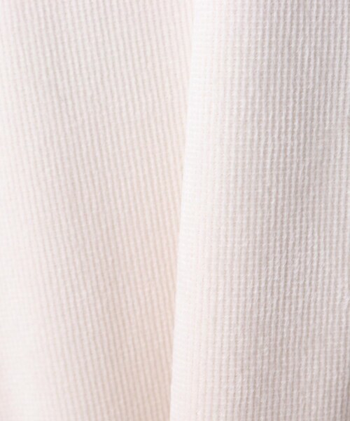 ITS'DEMO（イッツデモ）の「【ウエストマークでバランス抜群/微光沢】コーデュロイキャミワンピース（ワンピース・レディース・ブラウン系その他/アイボリー/ブルー・00）」の10枚目の写真
