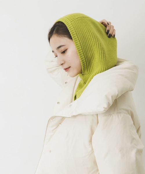 URBAN RESEARCH(アーバンリサーチ)の「畦ニットバラクラバ(ネックウォーマー/スヌード・レディース・ブルー/グレー/グリーン系その他・FREE)」の17枚目の写真