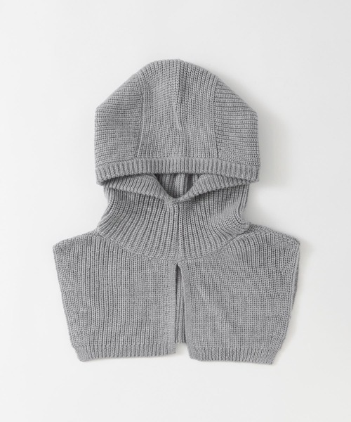 URBAN RESEARCH(アーバンリサーチ)の「畦ニットバラクラバ(ネックウォーマー/スヌード・レディース・ブルー/グレー/グリーン系その他・FREE)」の16枚目の写真