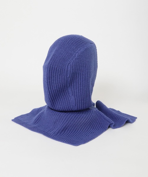 URBAN RESEARCH(アーバンリサーチ)の「畦ニットバラクラバ(ネックウォーマー/スヌード・レディース・ブルー/グレー/グリーン系その他・FREE)」の6枚目の写真