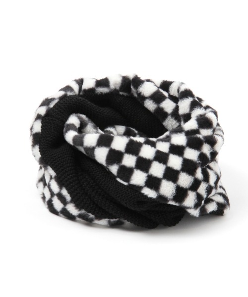 niko and...（ニコアンド）の「オリジナルフェイクファーコンビスヌード（ネックウォーマー/スヌード・レディース・その他1/モカ/アイボリー・0）」の3枚目の写真