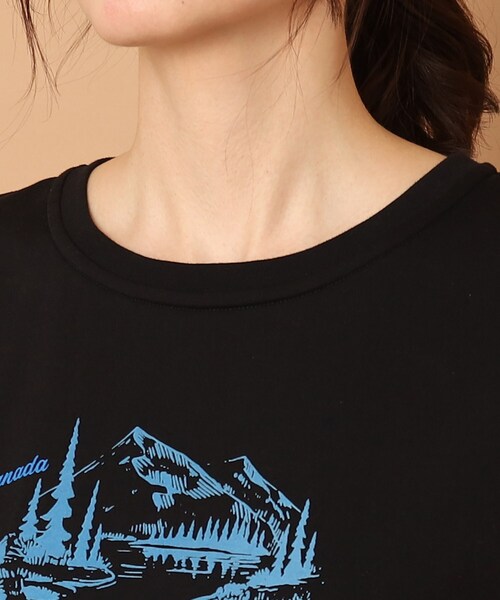 TICCA（ティッカ）の「◆TICCA(ティッカ)MORAINE フレンチTシャツ（Tシャツ/カットソー・レディース・ブラック/ホワイト・00）」の12枚目の写真