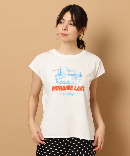 TICCA（ティッカ）の「◆TICCA(ティッカ)MORAINE フレンチTシャツ（Tシャツ/カットソー・レディース・ブラック/ホワイト・00）」の17枚目の写真