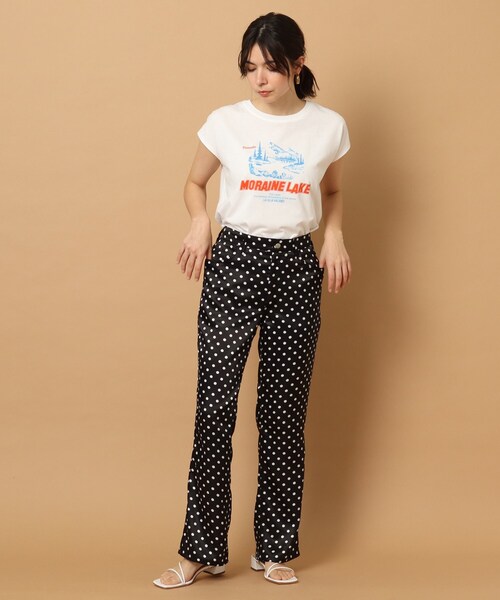TICCA（ティッカ）の「◆TICCA(ティッカ)MORAINE フレンチTシャツ（Tシャツ/カットソー・レディース・ブラック/ホワイト・00）」の19枚目の写真