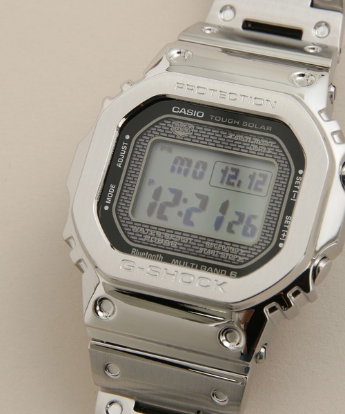 G-SHOCK（ジーショック）の「G-SHOCK/GMW-B5000D-1JF（アナログ腕時計・メンズ・シルバー・FREE）」の2枚目の写真