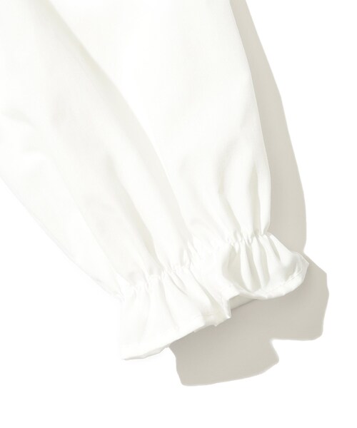 SHOO・LA・RUE（シューラルー）の「◆【110-140cm】ポコポコベスト＆ブロードワンピセット（ワンピース・キッズ・ブラック/ライトグリーン・11/12/13/14）」の5枚目の写真