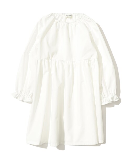 SHOO・LA・RUE（シューラルー）の「◆【110-140cm】ポコポコベスト＆ブロードワンピセット（ワンピース・キッズ・ブラック/ライトグリーン・11/12/13/14）」の10枚目の写真