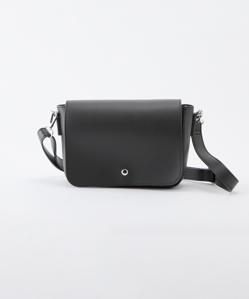 BONLECILL（ボンルシール）の「フラップスクエアミニショルダーバッグ/ ハンドバッグ（ショルダーバッグ・レディース・ブラック/オフホワイト/ライトグリーン/オレンジ・FREE）」の8枚目の写真