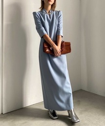 Ameri　EDGE SHOULDER BONDING DRESS アメリAMERI EDGE SHOULDER BONDING DRESS M