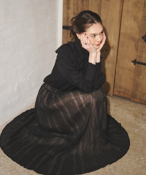 MIRO AMURETTE（ミロアミュレット）の「heroine tulle skirt/チュールスカート（スカート・レディース・ブラック・SMALL/MEDIUM）」の10枚目の写真