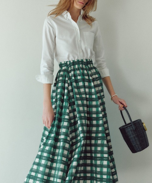 Mila Owen（ミラオーウェン）の「オーバルモチーフラタンバッグ（かごバッグ・レディース・パープル/ブラック・FREE）」の4枚目の写真