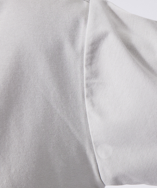 ABAHOUSE GRAY(アバハウスグレイ)の「【接触冷感】プレーティング モダール ポロシャツ(ポロシャツ・メンズ・ブラック/ホワイト/チャコールグレー/グリーン/ブルー/グレイッシュベージュ・46/48)」の9枚目の写真