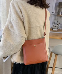 EPICKS | シンプルボタンショルダーバッグ(ショルダーバッグ)
