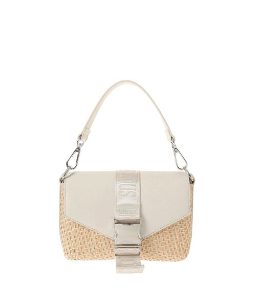 GYDA（ジェイダ）の「2WAYジャカードカゴバック（ハンドバッグ・レディース・ブラック/オフホワイト・FREE）」の22枚目の写真