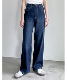 Re:EDIT | [2023S/S COLLECTION][低身長/高身長/大きいサイズ有]コットンバギーデニムパンツ(デニムパンツ)