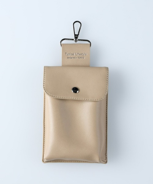 PLUS ONE（プラスワン）の「【PLUS ONE】PLネックショルダーバッグ（ショルダーバッグ・メンズ・ブラック/ライトベージュ・ONE SIZE）」の8枚目の写真