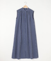 SHARE PARK | ストライプサッカーノースリーブワンピース(ドレス)