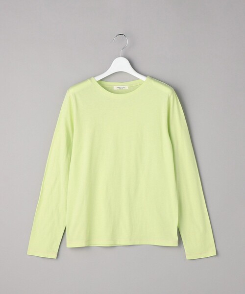 FREAK'S STORE（フリークスストア）の「シアーロングスリーブTEE（Tシャツ/カットソー・レディース・ブルーグリーン/サックスブルー/ピンク・ﾌﾘ-）」の14枚目の写真