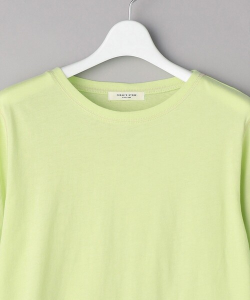 FREAK'S STORE（フリークスストア）の「シアーロングスリーブTEE（Tシャツ/カットソー・レディース・ブルーグリーン/サックスブルー/ピンク・ﾌﾘ-）」の11枚目の写真