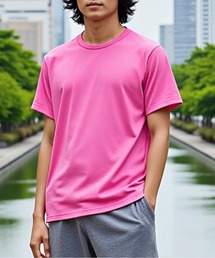 Printstar（プリントスター）の「【Printstar】UVカット！4.4オンス ドライTシャツ ランニング ジム ヨガ ピラティス フィットネス glimmer 00300（Tシャツ/カットソー）」